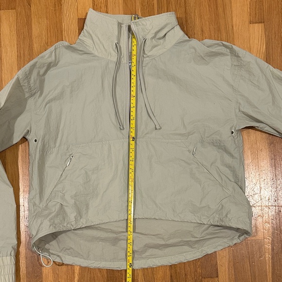 FLX | Women’s Light Green Quarter-Zip Nylon Pullover - Picture 12 of 16